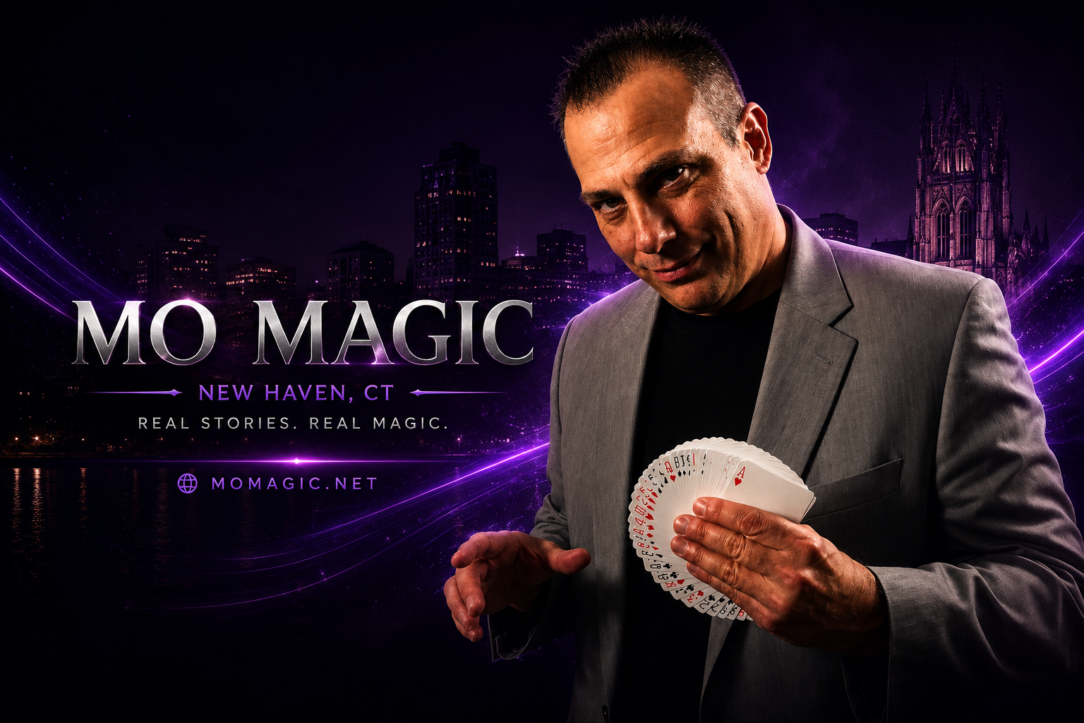 Mo Magic cinematic hero banner